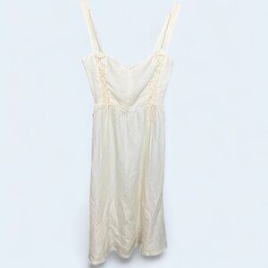 NWT Reformation Avery Linen Dress in White Women Size 4